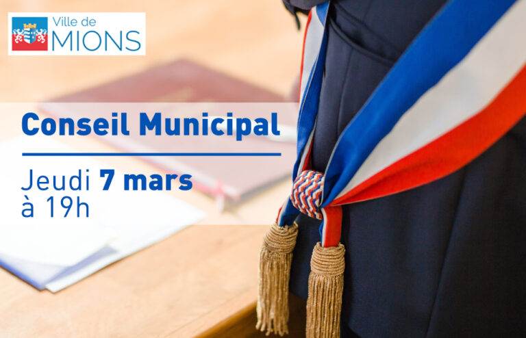 Conseil Municipal Du 7 Mars 2024 Ville De Mions