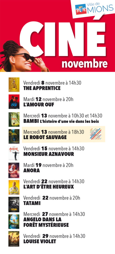 ciné novembre